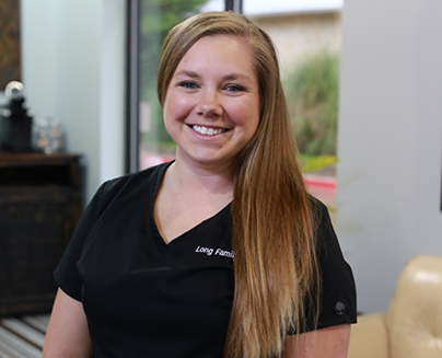 Registered dental assistant Shelly